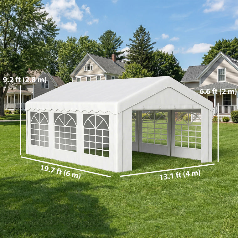 20' x 13' Event Tent Gazebo with Sidewalls