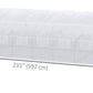 20'x10'x6.6' Tunnel Greenhouse with UV-Resistant Cover, Zippered Door and 12 Roll-up Windows, Outdoor Green House for Garden Plant, White