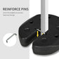 Tent Weights Set of 4, Total 26 LBS Weights for Canopy Gazebo Legs with Reinforced Pins and Carry Belt