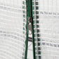 Portable Greenhouse Outdoor Hot House with 4 Tier Shelves, Steel Frame, PE Cover, 28" x 20" x 63" , White