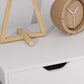 Mobile Filing Cabinet with 5 Drawers, Door and Adjustable Shelf, Rolling File Cabinet, Printer Table for Study
