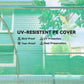 Walk-in Tunnel Greenhouse, Plant Hot House with Sunshade Net, Roll-up Mesh Sidewalls, 2 Doors