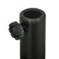 Umbrella Base, Heavy Duty Fillable Base Holder with Steel Pole, Round Parasol Stand for Patio, Outdoor, Backyard, Brown
