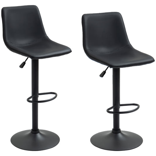 Swivel Counter Height Bar Stools Set of 2 - Retro Grey