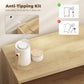 Sideboard Buffet Cabinet Set of 2, Kitchen Cabinet with Soft-Close Door and Adjustable Shelves for Living Room, Oak