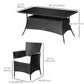 Garden Dining Set with Cushions