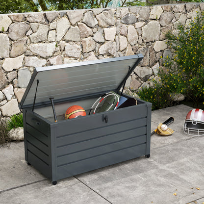 82 Gallon Storage Box with Wheels and Handles