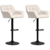 Swivel Adjustable Bar Stools Set of 2