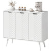 Sideboard Buffet Cabinet with 3 Doors