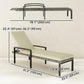 Chaise Lounge Chairs Outdoor, Set of 2 Wicker Patio Lounge Chairs with 5-Level Adjustable Backrest, Cushion