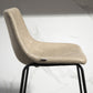 Counter Height Bar Stools Set of 2, Vintage PU Leather Bar Chairs, Kitchen Stool with Footrest, Beige