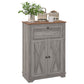 Storage Cabinet Farmhouse Sideboard Storage Cabinet with Doors and Drawer for Kitchen, Living Room, Grey Wash