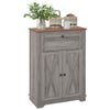 Farmhouse Sideboard Storage Cabinet with Drawer