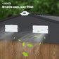 9.1'x6.4'x6.3' Garden Storage Shed, Outdoor Storage Tool House with Vents, Foundation and Lockable Double Doors, Teak
