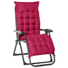 Reclining Zero Gravity Chair with Adjustable Backrest, Folding Garden Sun Lounger, Outdoor Recliner with Removable Cushion and Headrest, Dark Grey