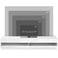 Lighted TV Stand for TVs up to 75", TV Cabinet with Storage for Living Room, High Gloss White