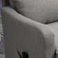 Electric Power Lift Recliner Chair with Remote Control and Side Pocket for Living Room, Grey