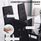 Set of 4 Modern Style Dining Chairs, Button Tufted High Back Side Chairs with Upholstered Seat, Steel Legs for Living Room, Kitchen, Study, Bedroom, Black