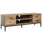 50" TV Stand with Door and Drawers - Coffee