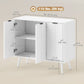 Sideboard Buffet Cabinet with 3 Doors - White