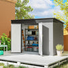 9' x 4' Storage Shed with Lockable Doors and Air Vents