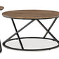 Cassbryn - Brown / Black - Occasional Table Set (Set of 3)