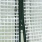 6.6' x 2.5' x 5.5' Patio Hot House, Walk-in Garden Greenhouse with Steel Frame, Door, Window for Balcony, Patio, White