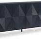 Loirwick - Dark Blue - Accent Cabinet