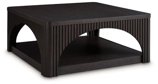 Yellink - Black - Square Cocktail Table