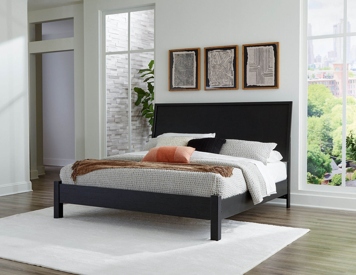 Danziar - Panel Bed With Low Footboard - Forward Furniture