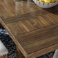 Moriville - Grayish Brown - Rectangular Dining Room Extension Table