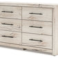 Lawroy - Light Natural - Six Drawer Dresser