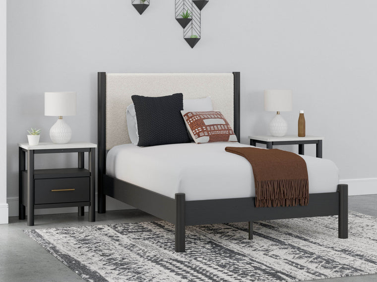 Cadmori - Upholstered Panel Bed - Forward Furniture