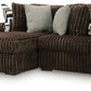 Midnight-Madness - Sectional - Chocolate