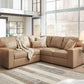Bandon - Sectional - Leather Match - Forward Furniture