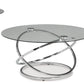 Hollynyx - Chrome Finish - Occasional Table Set (Set of 3)