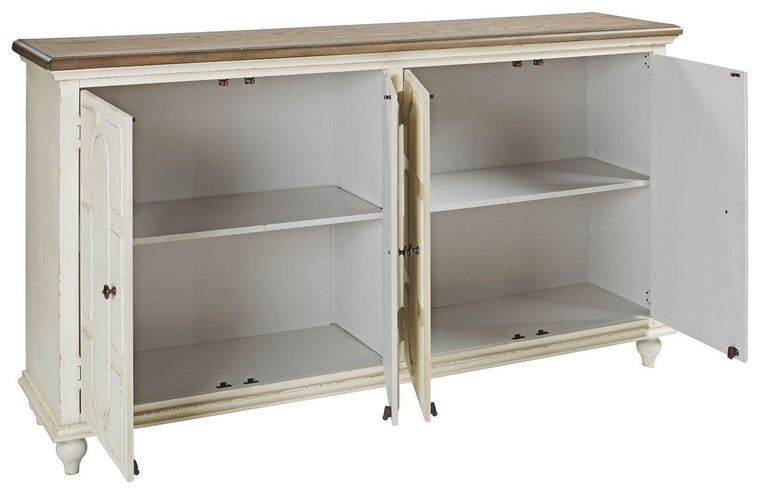 Roranville - Antique White - Accent Cabinet - Forward Furniture