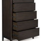 Westonfort - Five Drawer Chest - Espresso
