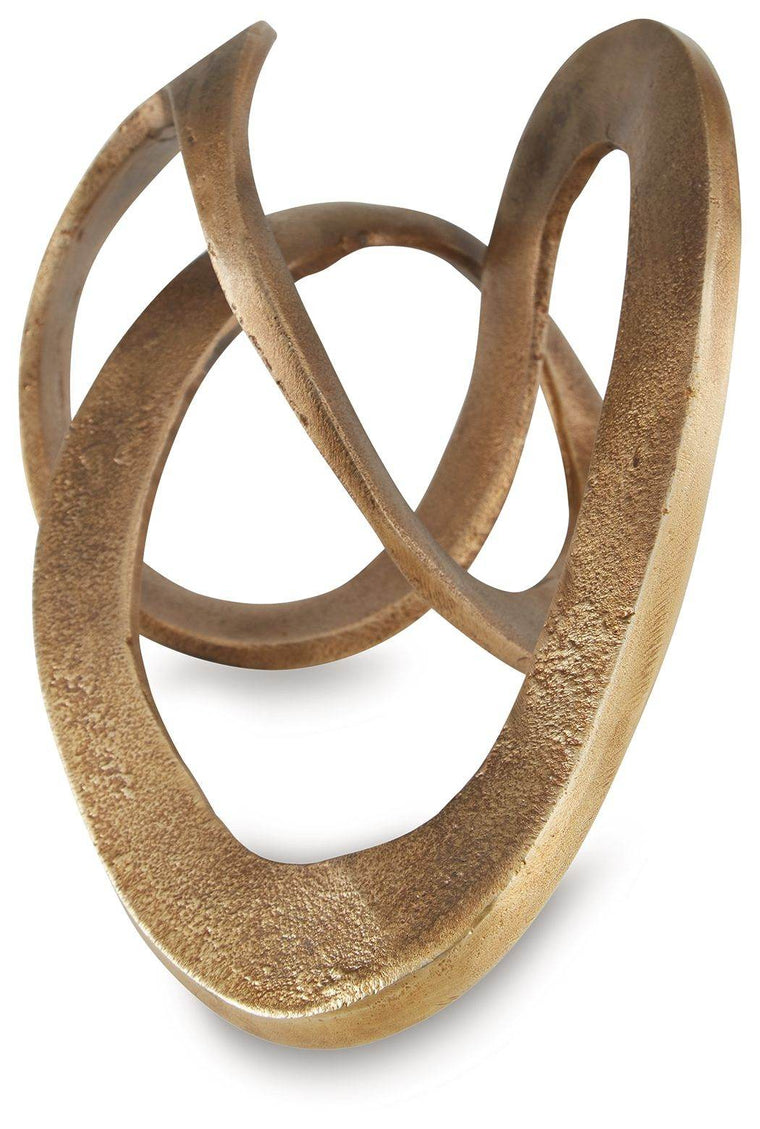 Dunnruck - Antique Brass Finish - Sculpture - Forward Furniture
