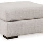 Larce - Stone - Oversized Accent Ottoman