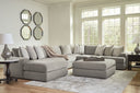 7 Pc. - 6-Piece Sectional With LAF Corner Chaise, Ottoman