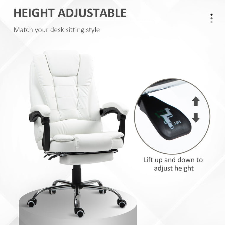 Executive Office Chair with Footrest