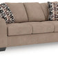 Triston-Peaks - Suede - Queen Sofa Sleeper