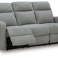 Gauntlet - Reclining Sofa - Sterling