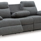 Side-Swipe - Reclining Sofa With Drop Down Table