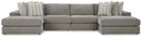 4 Pc. Double Chaise Sectional