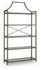 Bernonly - Bookcase - Antique Bronze Finish