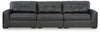 Brindley Pier - 3-Piece Sectional Sofa - Fog