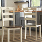 Woodanville - Dining Room Side Chair (Set of 2) - Cream / Brown