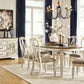 Realyn - Oval Dining Table Set